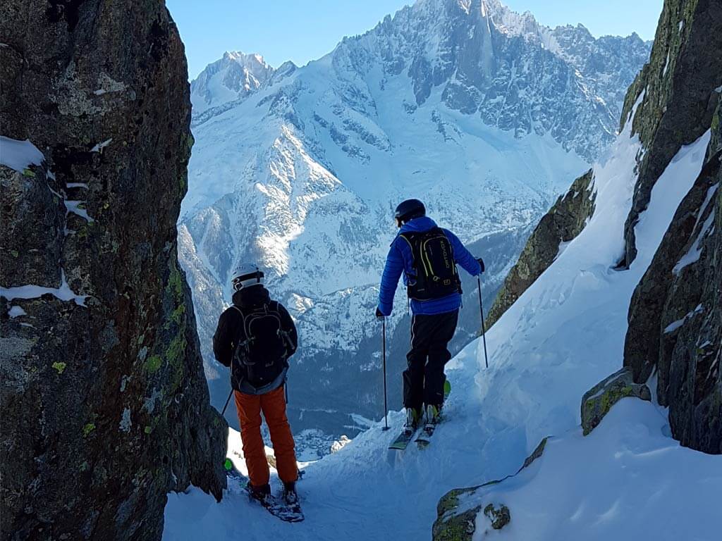 Meilleur spot de hors-piste Chamonix Mont-Blanc