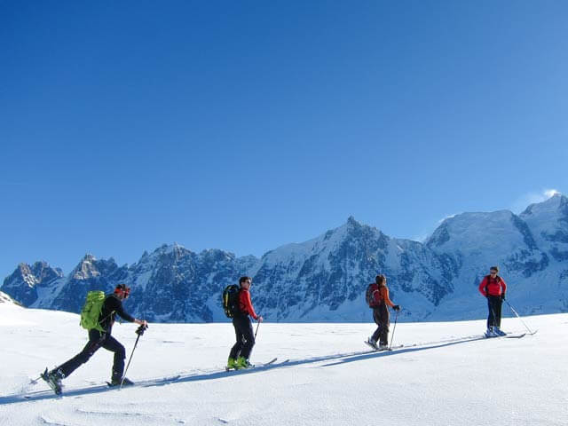 Ski de randonnée Chamonix Mont-Blanc