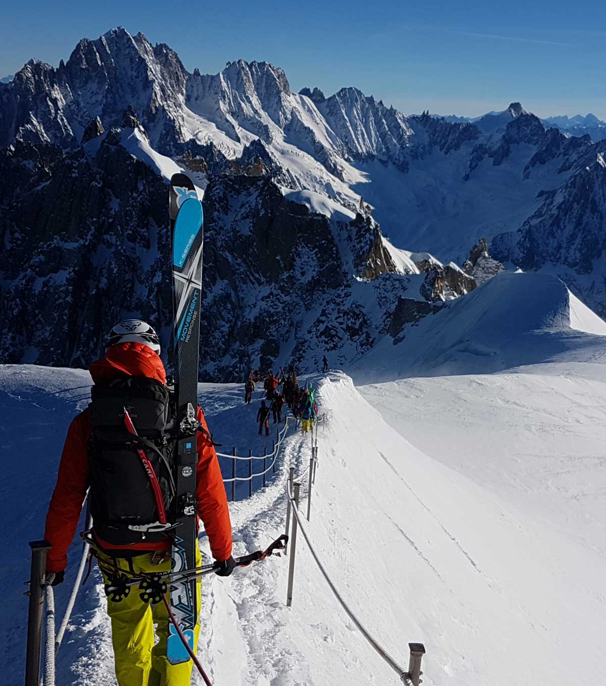 Ski de randonnée Vallée Blanche Chamonix Mont-Blanc